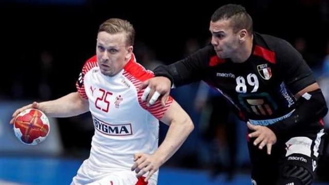 منتخب اليد يسقط أمام الدنمارك