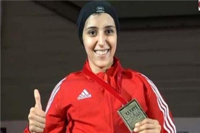 جيانا فاروق بطلة مصر في الكاراتيه