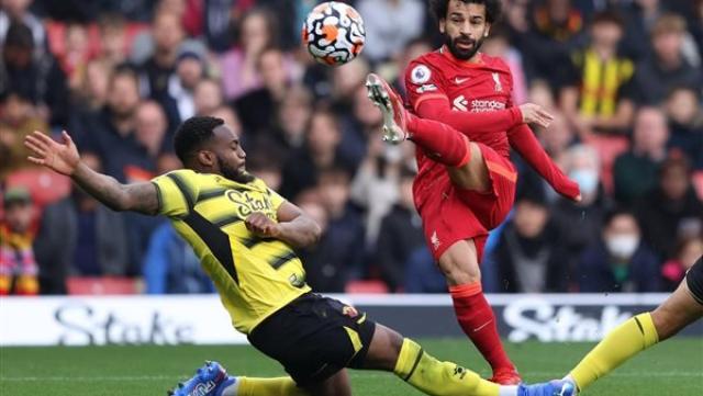 محمد صلاح لاعب فريق ليفربول الإنجليزي
