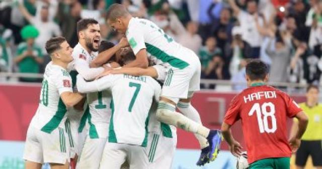 مباراة المغرب والجزائر