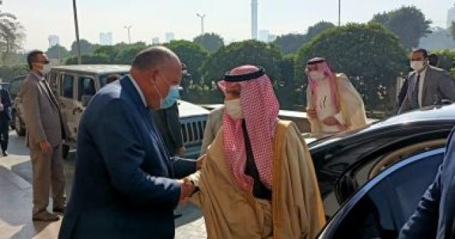 شكرى ونظيره السعودي