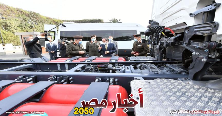 جانب من جولة الرئيس السيسي