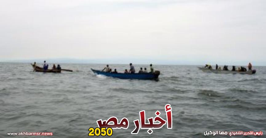 غرق قارب