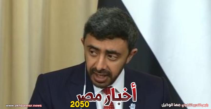 وزير خارجية الإمارات