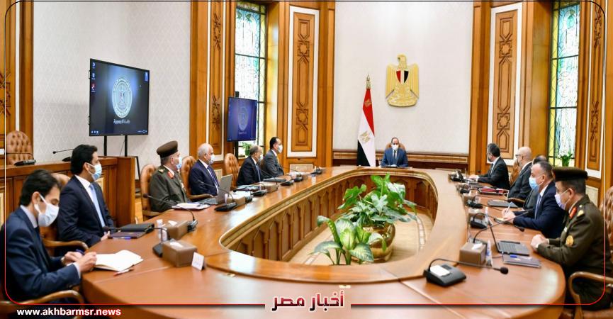 الرئيس السيسي يتابع الموقف التنفيذي لمشروع المتحف المصري الكبير