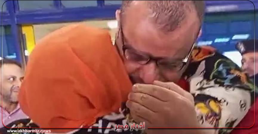 لحظة وصول المهندس علي أبو القاسم