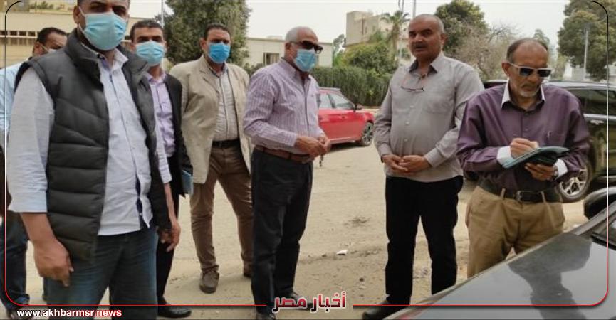 محافظ الجيزة في جولة تفقدية بالمحافظة