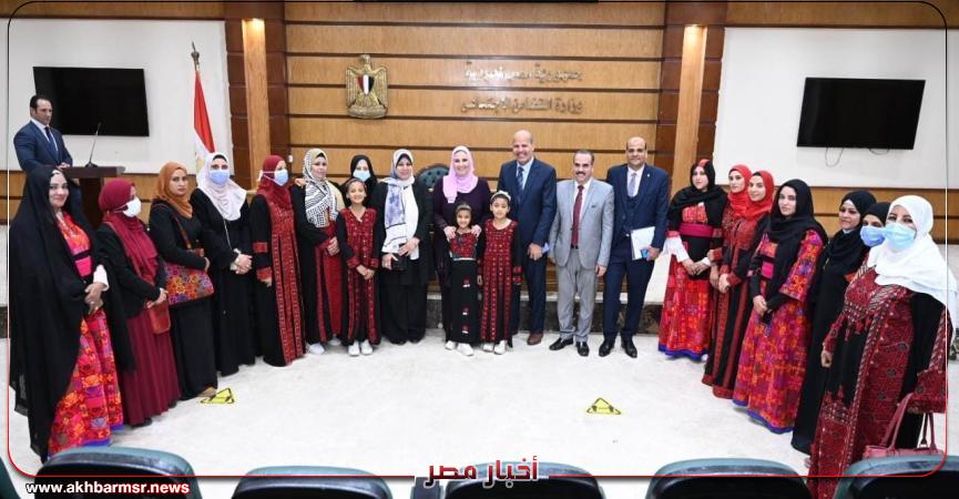 احتفالية تسليم أدوات إنتاجية لسيدات جمعية الوحدة ببئر العبد بشمال سيناء