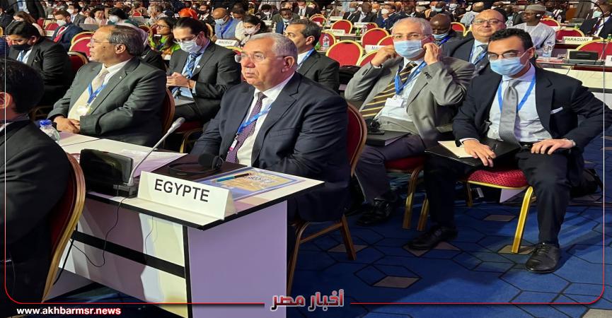 وزير الزراعة يشارك في إجتماعات الـ cop 15 بالحوارات التفاعلية