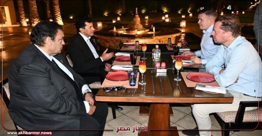 وزير الرياضة يلتقي رئيس الوكالة الدولية لمكافحة المنشطات