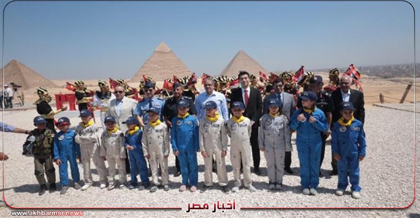 أخبار فعاليات العرض الجوي بمنطقة أهرامات الجيزة
