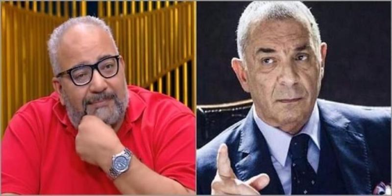 فيديو.. بيومي فؤاد يعتذر لـ محمود حميدة: أنت نجم كبير وبنتعلم منك يا أستاذ