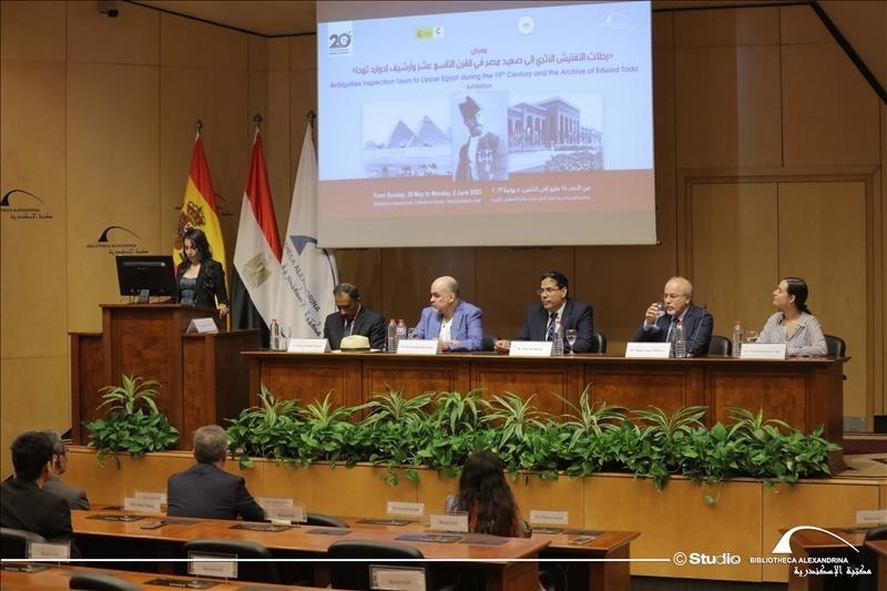 رحلات التفتيش إلى صعيد مصر وأرشيف إدوارد تودا في مكتبة الإسكندرية