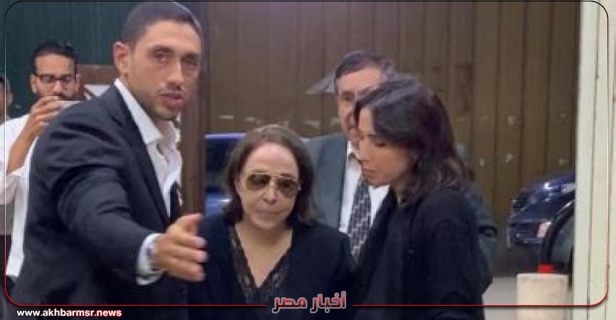 عزاء المخرج منير راضي شقيق عفاف راضي