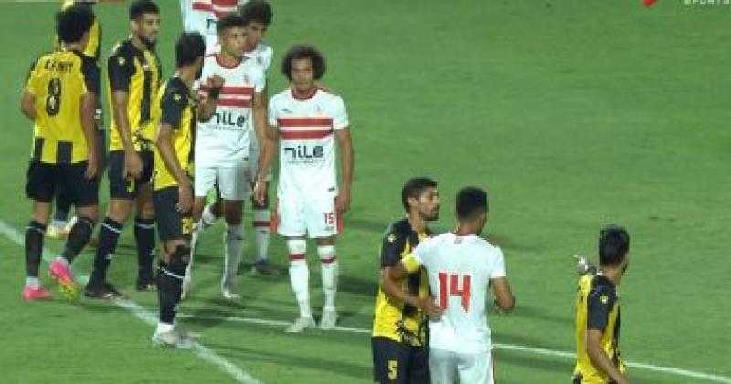30 دقيقة.. الزمالك يهدد والمقاولون يرد.. والتعادل السلبى سيد الموقف