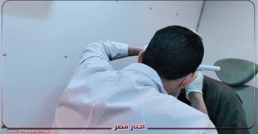 محافظات الكشف على المواطنين في قافلة طبية بالمنوفية