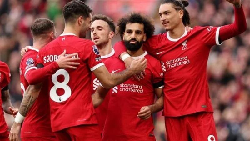 فان دايك يقود ليفربول للتقدم على حساب شيفيلد في الشوط الأول بالدوري الإنجليزي