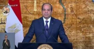 الرئيس السيسى: سيناء تظل رمزا لصلابة الشعب المصرى فى دحر المعتدين والغزاة