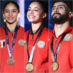 المجلس القومي للمرأة يهنئ بطلتا مصر ” جنى محمود وجودى عبد الله ” بعد تتويجهما بثلاث ميداليات في كأس العالم للجمباز الفني