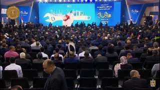 الرئيس  عبد الفتاح السيسي يشهد الاحتفال بعيد العمال