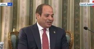 الرئيس السيسى: العلاقات بين مصر واليونان قوية ومستقرة