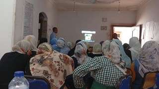لجنة المرأة الريفية بالقومى للمرأة تنظم تدريبا تقنياً للسيدات حول كيفية صناعة السماد العضوي  ( الكمبوست )