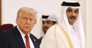 ترامب يلقى كلمة أمام الجنود الأمريكيين بقاعدة العديد فى قطر