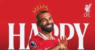 ليفربول يهنئ محمد صلاح: ”عيد ميلاد سعيد للملك المصري”