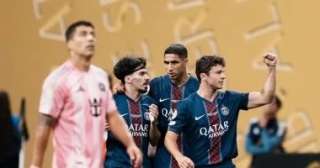 باريس سان جيرمان يهزم إنتر ميامى برباعية فى حضور ميسى بكأس العالم للأندية