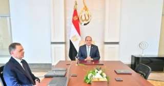 الرئيس السيسى يجتمع باللواء محمود توفيق وزير الداخلية