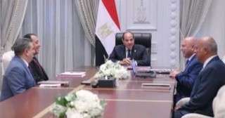 الرئيس السيسى يوجه بمُواصلة الجهود لتسريع وتيرة تنفيذ مشروعات إنشاء المحاور