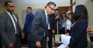 وزير التموين يدلي بصوته في انتخابات مجلس الشيوخ