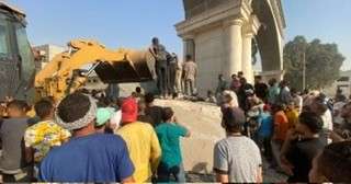 مصرع 3 وإصابة 7 فى تصادم تريلا وأتوبيس وسيارتين بالأوتوستراد