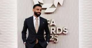 وصول محمد صلاح إلى حفل PFA Awards لأفضل لاعب فى إنجلترا.. صور