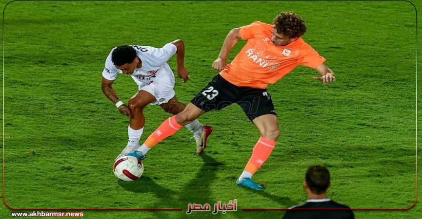 شوط أول سلبي بين الزمالك وفاركو في الدوري الممتاز