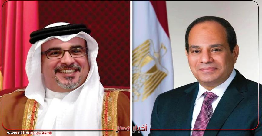 "السيسي وولي عهد البحرين يؤكدان رفض تهجير الفلسطينيين ودعم إعادة إعمار غزة وتعزيز التعاون الثنائي"