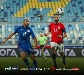 منتخب مصر الثاني يهزم تونس بهدف أفشة واحتكاك بين النني ولاعبي نسور قرطاج