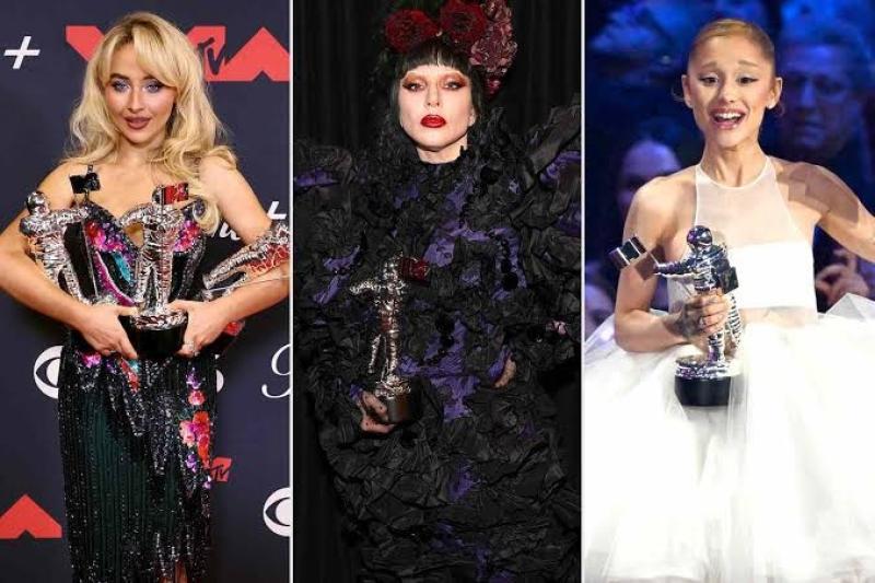 مفاجآت الأزياء في حفل MTV Awards 2025: إطلالات صادمة وجريئة للنجمات