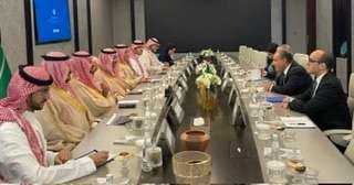 وزير الخارجية يستعرض مع وزير الصناعة السعودى الفرص الاستثمارية المتاحة بمصر
