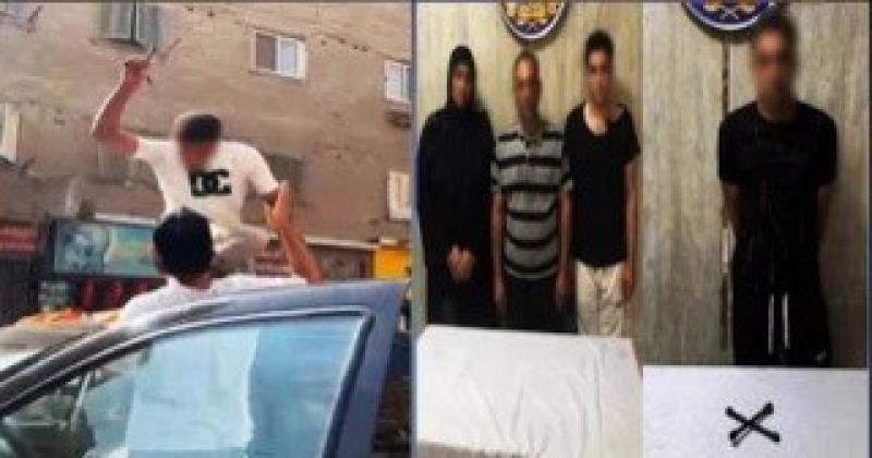 سائق توك توك يعتدى على مواطن بطريقة شهاب أرض الجمعية..