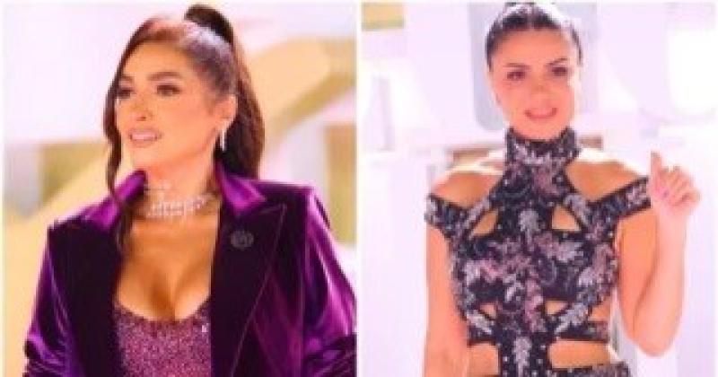 نجلاء بدر وروجينا بإطلالتين ملفتتين على السجادة الحمراء فى مهرجان الجونة