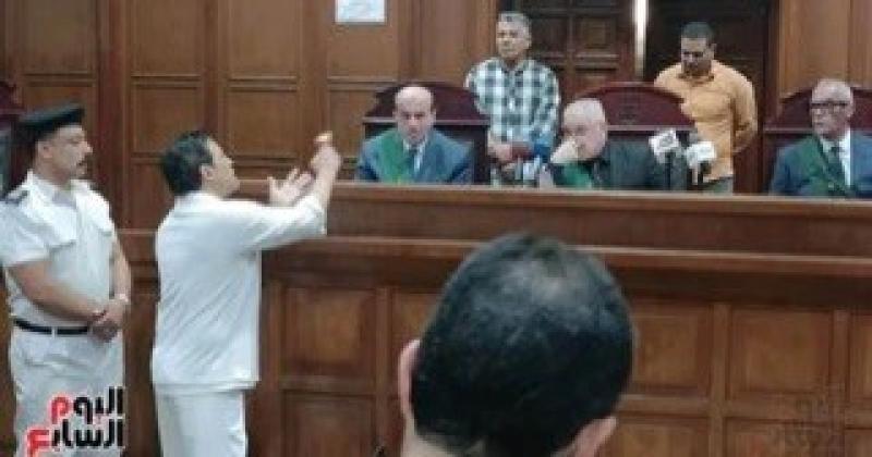 حبس سعد الصغير وسجن شريكة سفاح التجمع بأحكام نهائية