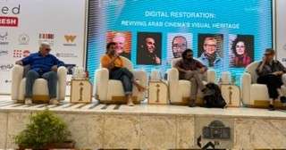 حسين فهمى: ترميم الأفلام فى مهرجان القاهرة مهم للحفاظ على التراث