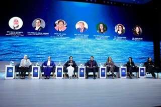 ضمن فعاليات المؤتمر العالمي للسكان والصحة والتنمية البشرية : المستشارة أمل... ضمن فعاليات المؤتمر العالمي للسكان والصحة والتنمية البشرية : المستشارة أمل عمار تشارك في فعاليات الجلسة الختامية بعنوان” نهج شامل لدورة الحياة لتعزيز تمكين المرأة”