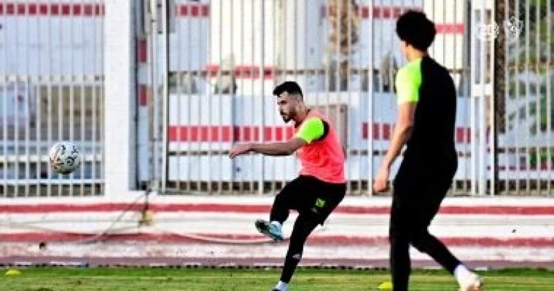 الونش وعواد ينتظمان في تدريب الزمالك بعد العودة من قطر