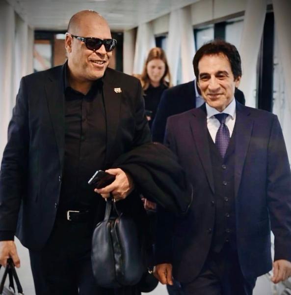 بسام راضي يستقبل وزير العمل محمد جبران فى روما لبحث فتح أسواق عمل جديدة للعمالة المصرية