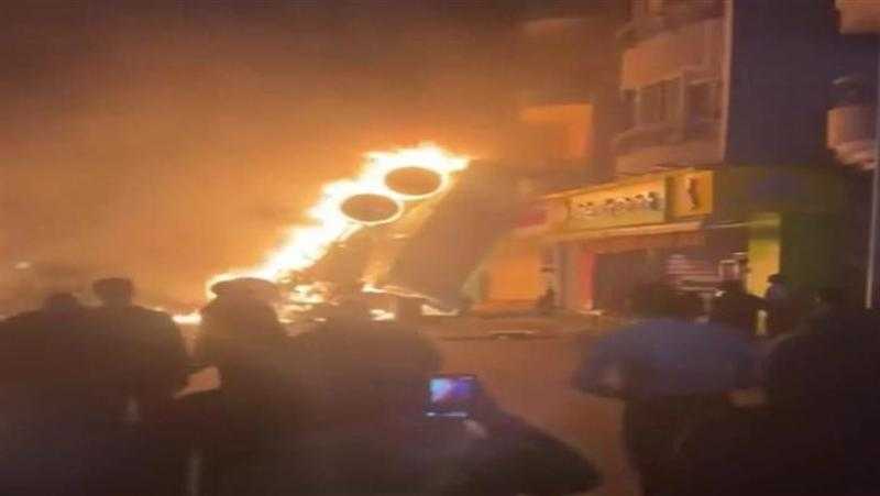 4 لقطات صادمة من حادث تريلا الطريق الدائري.. مأساة مفاجئة تهز ترسا