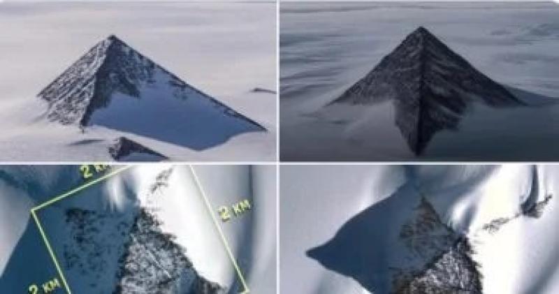 تعرف على حقيقة العثور على أهرامات في القارة القطبية الجنوبية.