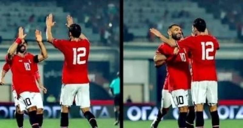 محمد صلاح يدعم محمد حمدى بعد محنة الرباط الصليبى.
