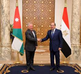 الرئيس السيسى يستقبل عاهل الأردن ويعقدان جلسة مباحثات رسمية